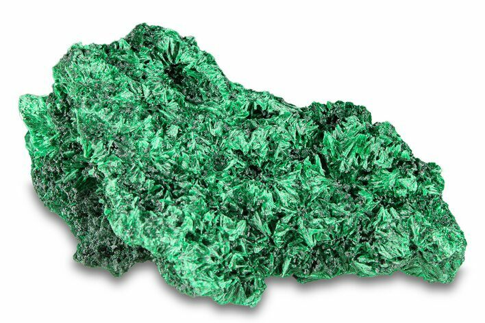 Silky Fibrous Malachite Cluster - DR Congo #294639